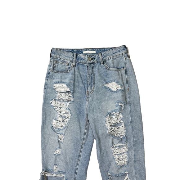 Pacsun Super Distressed Mom Jeans Relaxed 27 - Picture 3 of 5